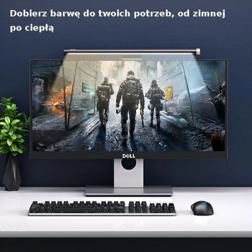 Kup USAMS Starry Serie fekete LED lámpa monitorhoz ZB224PMD01 - USA457BLK - {ean13} - Sklep Home Screen