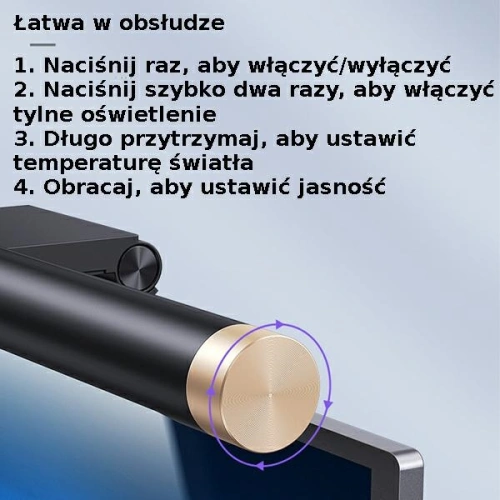 Buy USAMS Monitor LED Lamp Starry Series black ZB224PMD01 (US-ZB224) - USA457BLK - {ean13} - Home Screen Store Europe