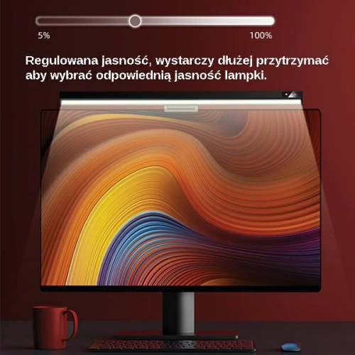 Kup Lampă LED pentru monitor USAMS Usual Series neagră/black ZB179PMD01 - USA458BLK - {ean13} - Sklep Home Screen