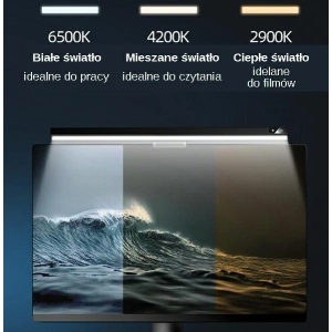 Kup Lampă LED pentru monitor USAMS Usual Series neagră/black ZB179PMD01 - USA458BLK - {ean13} - Sklep Home Screen