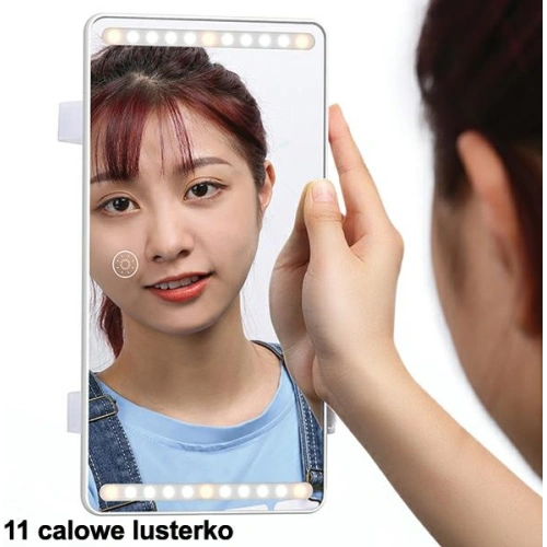 Buy USAMS Car Mirror with LED black ZB175CZHZJ02 (US-ZB175) - USA461BLK - {ean13} - Home Screen Store Europe