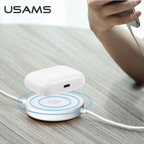 Kup Încărcător inductiv USAMS US-CC096 10W cu cablu lightning negru/black CC96WH01 - USA468BLK - {ean13} - Sklep Home Screen