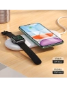 Kup Indukční nabíječka USAMS US-CD119 10W 2w1 Apple Watch/Smartphone bílá/white CD119WH01 - USA470WHT - {ean13} - Sklep Home Screen