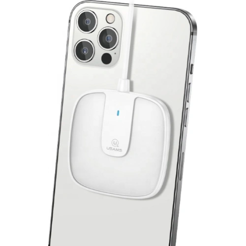 Kup Indukční nabíječka USAMS US-CD153 magnetic 15W Apple iPhone 12 series bílá/white CD153DZ02 - USA474WHT - {ean13} - Sklep Home Screen