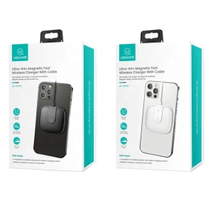 Kup Încărcător wireless USAMS US-CD153 magnetic 15W pentru Apple iPhone 12 seria alb/white CD153DZ02 - USA474WHT - {ean13} - Sklep Home Screen