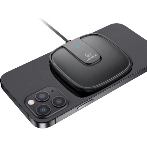 Kup Încărcător inductiv USAMS US-CD153 magnetic 15W Apple iPhone 12 serie negru/CD153DZ01 - USA475BLK - {ean13} - Sklep Home Screen