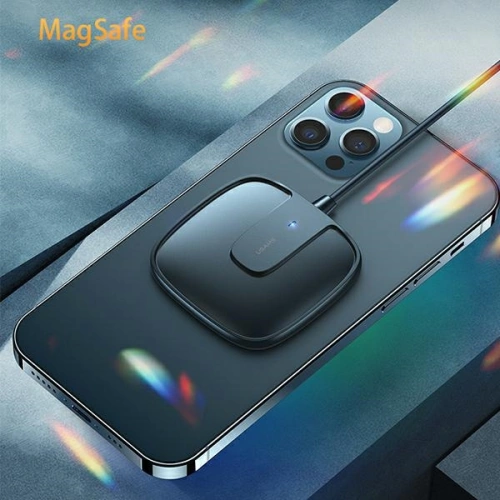 Buy USAMS Wireless Charger US-CD159 magnetic W1 15W Extra-thin Apple iPhone 12 series black CD159DZ01 - USA479BLK - {ean13} - Home Screen Store Europe