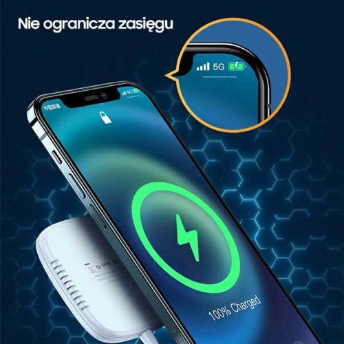 Kup Indukciós töltő USAMS US-CD159 mágneses W1 15W Extra-vékony Apple iPhone 12 sorozat fekete/black CD159DZ01 - USA479BLK - {ean13} - Sklep Home Screen