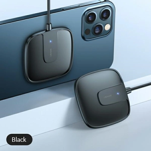 Kup Indukciós töltő USAMS US-CD159 mágneses W1 15W Extra-vékony Apple iPhone 12 sorozat fekete/black CD159DZ01 - USA479BLK - {ean13} - Sklep Home Screen