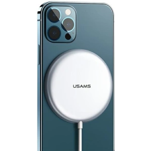 Kup Încărcătorul inductiv USAMS US-CD160 magnetic W2 15W din aluminiu pentru Apple iPhone 12 seria argintie/silver CD160DZ01. - USA480SLV - {ean13} - Sklep Home Screen