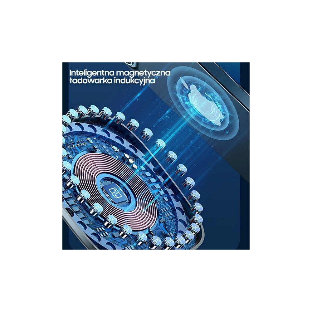 Ładowarka indukcyjna USAMS US-CD160 magnetic W2 15W aluminiowa Apple iPhone 12 series srebrny/silver CD160DZ01