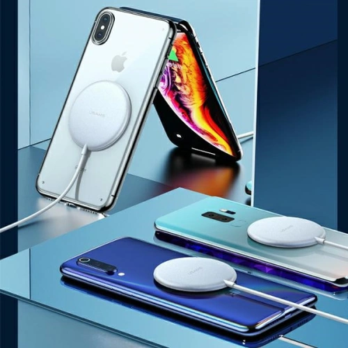 Kup Încărcătorul inductiv USAMS US-CD160 magnetic W2 15W din aluminiu pentru Apple iPhone 12 seria argintie/silver CD160DZ01. - USA480SLV - {ean13} - Sklep Home Screen