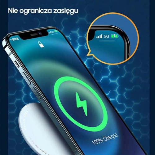 Kup Încărcătorul inductiv USAMS US-CD160 magnetic W2 15W din aluminiu pentru Apple iPhone 12 seria argintie/silver CD160DZ01. - USA480SLV - {ean13} - Sklep Home Screen