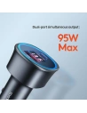 Kup Încărcător auto USAMS C26 1xUSB+1xUSB-C 95W Încărcare rapidă negru/black CC146TC01 - USA485BLK - {ean13} - Sklep Home Screen