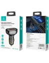 Kup USAMS Autoladegerät 1xUSB-C 2xUSB-A 125W Schnellladung transparent schwarz CC158CC01 - USA486BLK - {ean13} - Sklep Home Screen