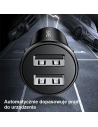 Kup USAMS Mini Auto-Ladegerät 2xUSB 2,4A schwarz/black CC114TC01 - USA490BLK - {ean13} - Sklep Home Screen