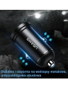 Kup USAMS Mini Auto-Ladegerät 2xUSB 2,4A schwarz/black CC114TC01 - USA490BLK - {ean13} - Sklep Home Screen