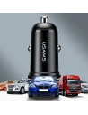 Kup USAMS Mini Auto-Ladegerät 2xUSB 2,4A schwarz/black CC114TC01 - USA490BLK - {ean13} - Sklep Home Screen