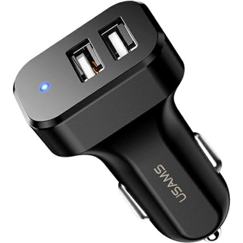 Kup Încărcător auto USAMS C13 2xUSB 2,1A negru/black CC87TC01 - USA498BLK - {ean13} - Sklep Home Screen