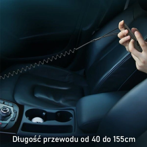 Kup Ładowarka samochodowa USAMS C22 2xUSB+ kable 3w1 (lightning+microUSB+USB-C) czarny/black CC119TC01 - USA503BLK - {ean13} - Sklep Home Screen