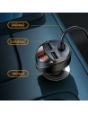 Kup Încărcător auto USAMS C22 2xUSB + cabluri 3 în 1 (lightning + microUSB + USB-C) negru/black CC119TC01 - USA503BLK - {ean13} - Sklep Home Screen