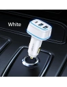 Kup Încărcător auto USAMS C24 2xUSB + 1xUSB-C 80W Încărcare rapidă alb/white CC126TC02 - USA504WHT - {ean13} - Sklep Home Screen