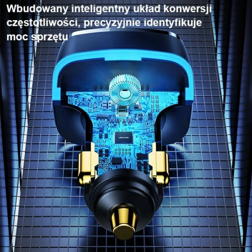 Kup Ładowarka samochodowa USAMS C24 2xUSB+1xUSB-C 80W Fast Charge biały/white CC126TC02 - USA504WHT - {ean13} - Sklep Home Screen