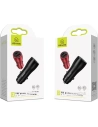 Kup Auto nabíječka USAMS C6 USB+USB-C 18W 5V-3A QC3.0 Qualcom+PD 5,4A rychlé nabíjení černá/black CC53GC01 - USA515BLK - {ean13} - Sklep Home Screen
