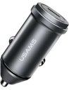 Automobilová nabíječka USAMS C14 USB-C 18W 5V-3A PD3.0 Rychlé nabíjení šedá/grey CC95GC02