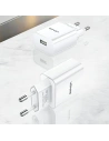 Kup Încărcător de rețea USAMS T18 1xUSB 2,1A alb/white Încărcare rapidă CC075TC01 - USA520WHT - {ean13} - Sklep Home Screen
