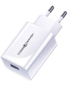USAMS T22 Netzteil 1xUSB 18W 3A QC3.0 Schnellladung weiß/white CC83TC01