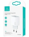 Kup USAMS T34 Netzladegerät 1xUSB-C 20W 5V-3A PD3.0 Schnellladung weiß/white CC118TC01 - USA525WHT - {ean13} - Sklep Home Screen