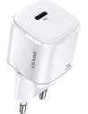 Încărcătorul de rețea USAMS T36 mini 1xUSB-C 20W PD3.0 Încărcare rapidă alb/white CC124TC02
