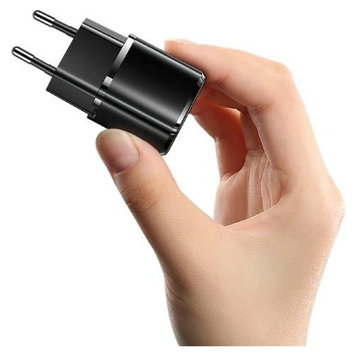 Kup Încărcător de rețea USAMS T36 mini 1xUSB-C 20W PD3.0 Încărcare rapidă negru/black CC124TC01 - USA527BLK - {ean13} - Sklep Home Screen