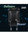 Kup USAMS T36 Mini Netzteil 1xUSB-C 20W + USB-C-Lightning Kabel schwarz/black PD3.0 Schnellladung XFKXLOGTL01 - USA529BLK - {ean13} - Sklep Home Screen