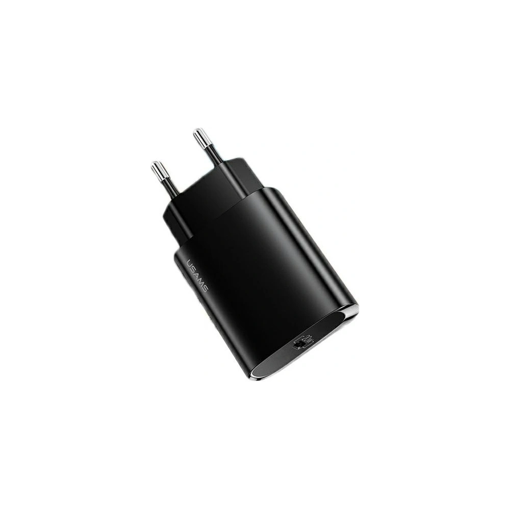 Ładowarka sieciowa USAMS T39 1xUSB-C 20W PD3.0 Fast Charging czarny/black CC131TC01