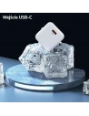 Kup USAMS T45 Netzladegerät 1xUSB-C 30W PD3.0 +QC3.0 Schnellladung + U63 USB-C/Lightning Kabel schwarz/black UXTZH01 - USA537BLK - {ean13} - Sklep Home Screen