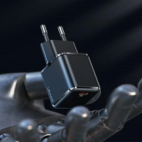 Kup Síťová nabíječka USAMS T45 mini 1xUSB-C 30W PD3.0 Rychlé nabíjení černá/black CC148TC01 - USA539BLK - {ean13} - Sklep Home Screen