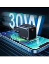 Kup Ładowarka sieciowa USAMS T45 mini 1xUSB-C 30W PD3.0 Fast Charging czarny/black CC148TC01 - USA539BLK - {ean13} - Sklep Home Screen