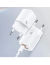 Kup Ładowarka sieciowa USAMS T37 1xUSB-C+1xUSB 20W Super SI PD3.0 +QC3.0 Fast Charging biały/white CC128TC02 - USA542WHT - {ean13} - Sklep Home Screen