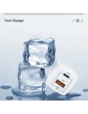 Kup Ładowarka sieciowa USAMS T37 1xUSB-C+1xUSB 20W Super SI PD3.0 +QC3.0 Fast Charging biały/white CC128TC02 - USA542WHT - {ean13} - Sklep Home Screen