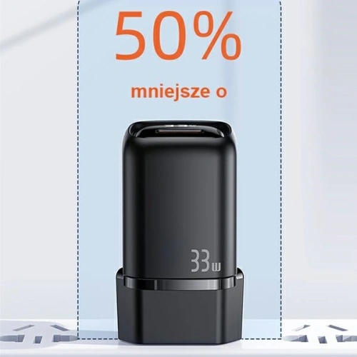 Kup Încărcător de rețea USAMS T46 1xUSB-C + 1xUSB 33W PD3.0 + QC3.0 Încărcare rapidă negru/black CC152TC01 - USA547BLK - {ean13} - Sklep Home Screen