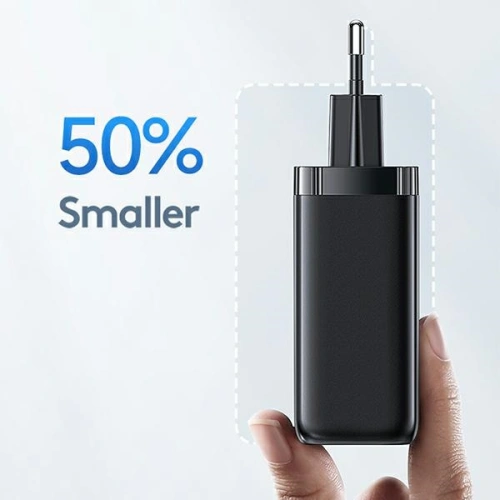 Kup Încărcătorul de rețea USAMS T47 1xUSB-C+1xUSB 65W PD Încărcare rapidă Super Si alb/white CC153TC02 - USA550WHT - {ean13} - Sklep Home Screen