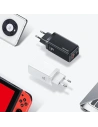 Kup USAMS T47 Netzladegerät 1xUSB-C+1xUSB 65W PD Schnellladung Super Si weiß/white CC153TC02 - USA550WHT - {ean13} - Sklep Home Screen