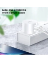 Kup Încărcător de rețea USAMS T20 2xUSB 2,1A 3in1 (lightning+microUSB+USB-C) alb/white rotund Încărcare rapidă XTXLOGT203101 - USA555WHT - {ean13} - Sklep Home Screen
