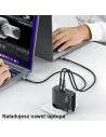 Kup Încărcătorul de rețea USAMS T44 2xUSB-C+2xUSB 100W PD3.0 +QC3.0 Încărcare rapidă + cablu U71 USB-C la USB-C negru/black UCTZ01 - USA562BLK - {ean13} - Sklep Home Screen