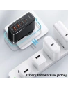 Kup Încărcătorul de rețea USAMS T44 2xUSB-C+2xUSB 100W PD3.0 +QC3.0 Încărcare rapidă + cablu U71 USB-C la USB-C negru/black UCTZ01 - USA562BLK - {ean13} - Sklep Home Screen
