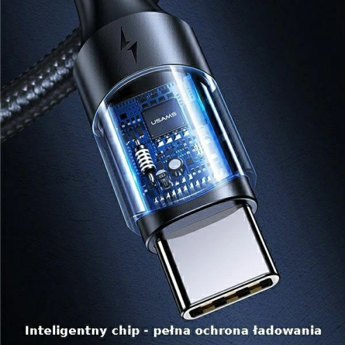Kup Încărcătorul de rețea USAMS T44 2xUSB-C+2xUSB 100W PD3.0 +QC3.0 Încărcare rapidă + cablu U71 USB-C la USB-C negru/black UCTZ01 - USA562BLK - {ean13} - Sklep Home Screen