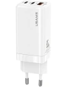 Buy USAMS Wall Charger MT 2xUSB-C+USB GaN 65W T33 PD Fast Charging white CC110TC02 (US-CC110) - USA563WHT - {ean13} - Home Screen Store Europe
