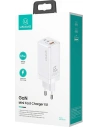 Buy USAMS Wall Charger MT 2xUSB-C+USB GaN 65W T33 PD Fast Charging white CC110TC02 (US-CC110) - USA563WHT - {ean13} - Home Screen Store Europe